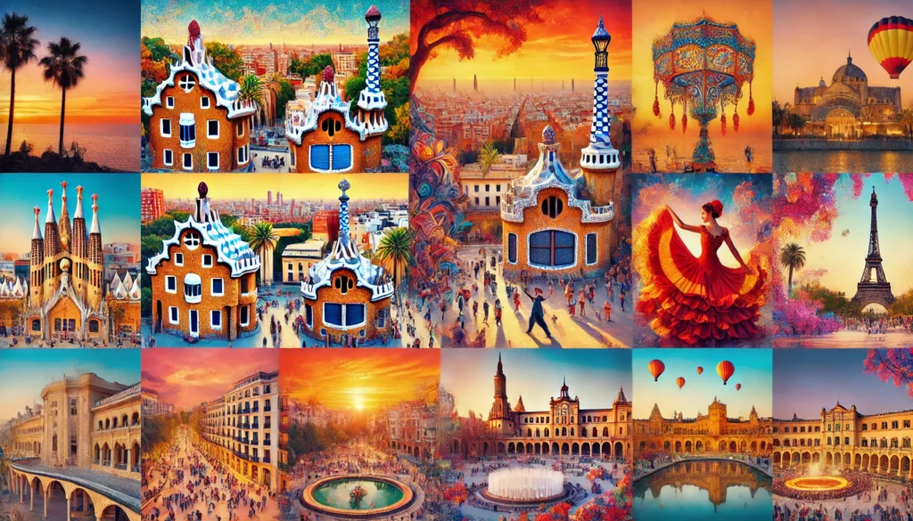 Must-See Places in Spain: From the lively streets of Madrid to the historic beauty of Seville, Spain offers a wealth of must-visit destinations. Explore the rich architecture of Barcelona’s Sagrada Familia or the picturesque Alhambra in Granada. Every corner of Spain boasts iconic sights that are sure to leave you in awe.