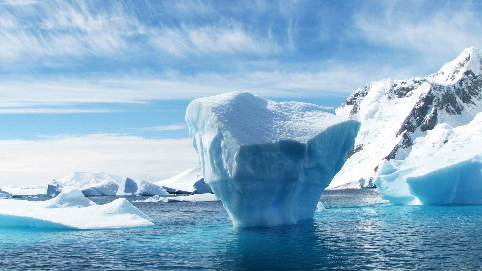 Antarctica icebrug